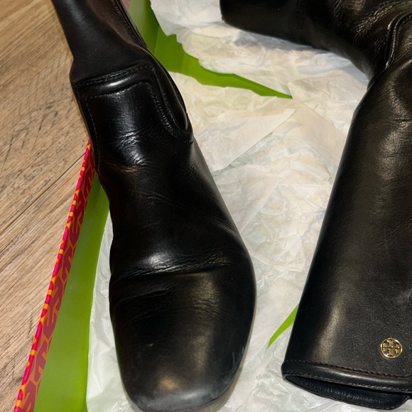 Tory Burch Irene tall leather boot size:8 - Picture 4 of 9